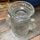 Art Deco crystal vase fish and hypocampes