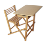 Folding child desk