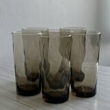 5 smoked water glasses France