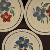 Dessert plates Sarreguemines