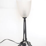 Lampe art nouveau opaline