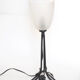 Lampe art nouveau opaline