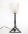 Lampe art nouveau opaline
