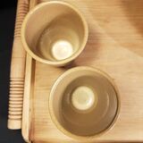 The Pitcher and its two stoneware cups