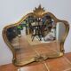 Louis XV style mirror in gilded wood, 80×69 cm