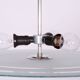Czech Bauhaus Pendant in Chrome-Plated Steel and Milk Glass, 1930s