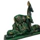 French Ceramic Art Deco Sculpture Of Ch. Lemanceau, 1930s