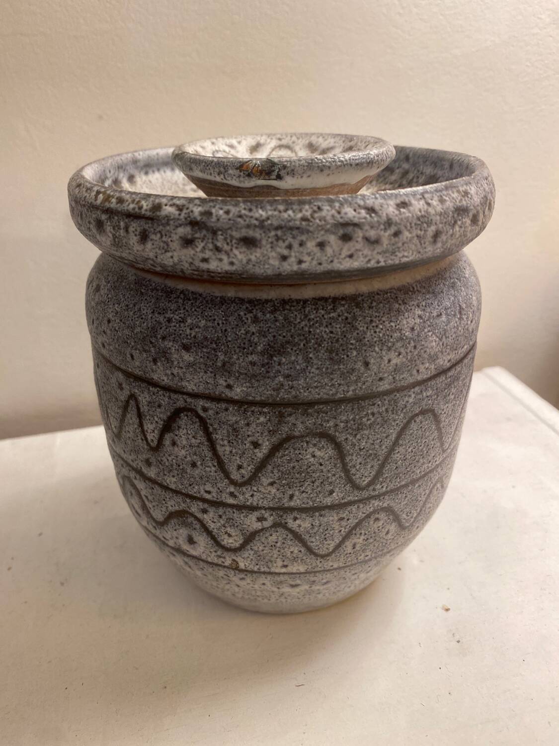 Jean Austryu ceramic pot