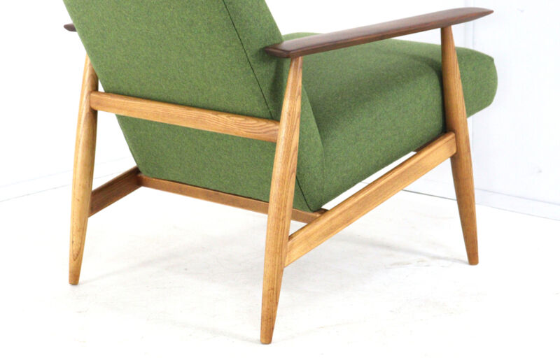 Vintage chair 'Bedemsvaart' - easy chair new upholstery mid century design