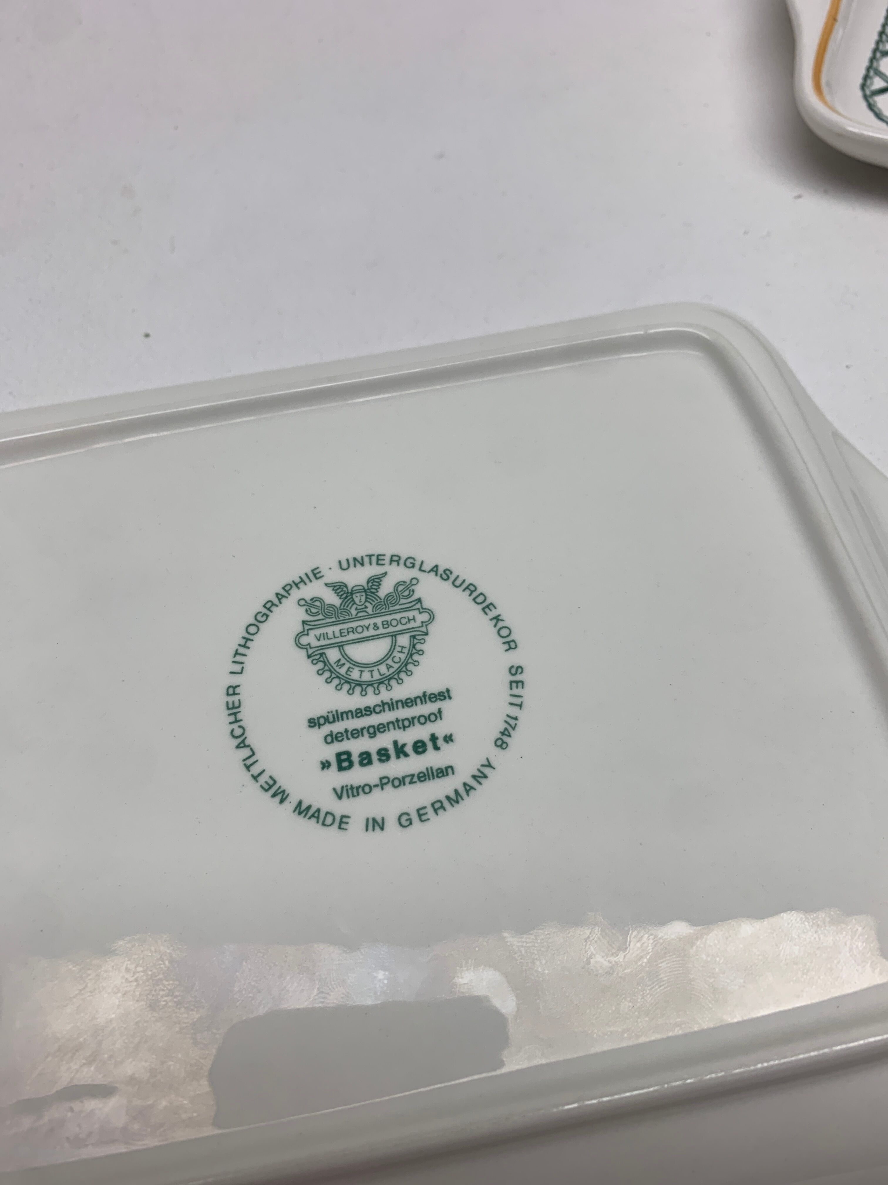 Dish villeroy and boch basket