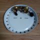 Globe ceiling light in molded glass