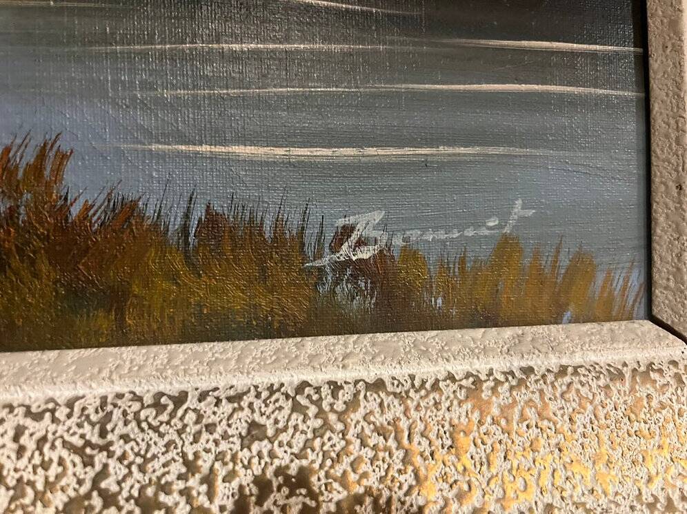 Oil on canvas, 1970. Bonnet