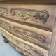 Louis XV chest of drawers in raw wood