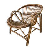 Armchair basket Adult rattan