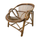 Fauteuil corbeille adulte en rotin