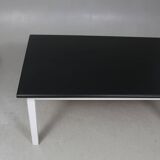 Vintage 180 cm suede dining table