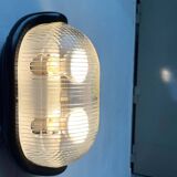 Wall Lamp Walnut Space Age Style Italian Modern Mid-Century by Achille Castiglioni for Flos, 1970s