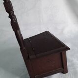 Ancienne Chaise bretonne en bois sculpté
