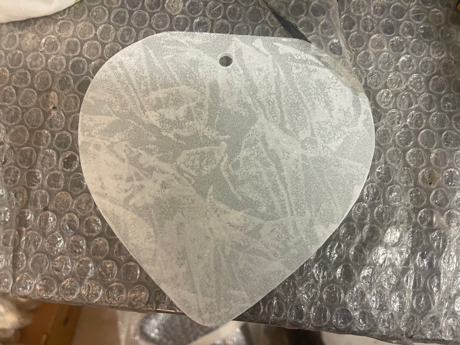 Heart Shaped Glass Sconces, 1980s, Set of 2