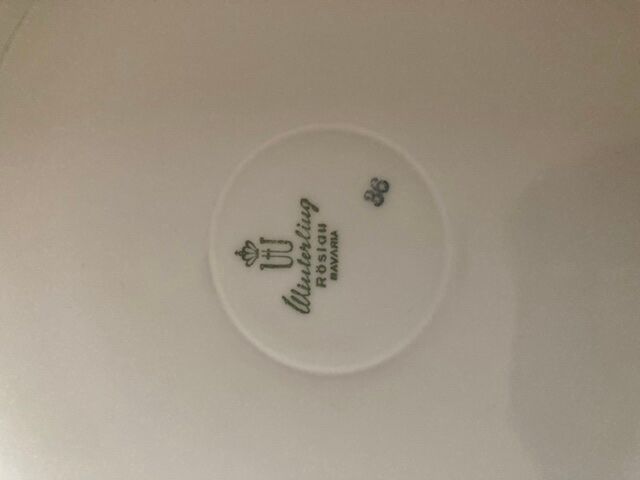 Winterling Bavarian porcelain soup