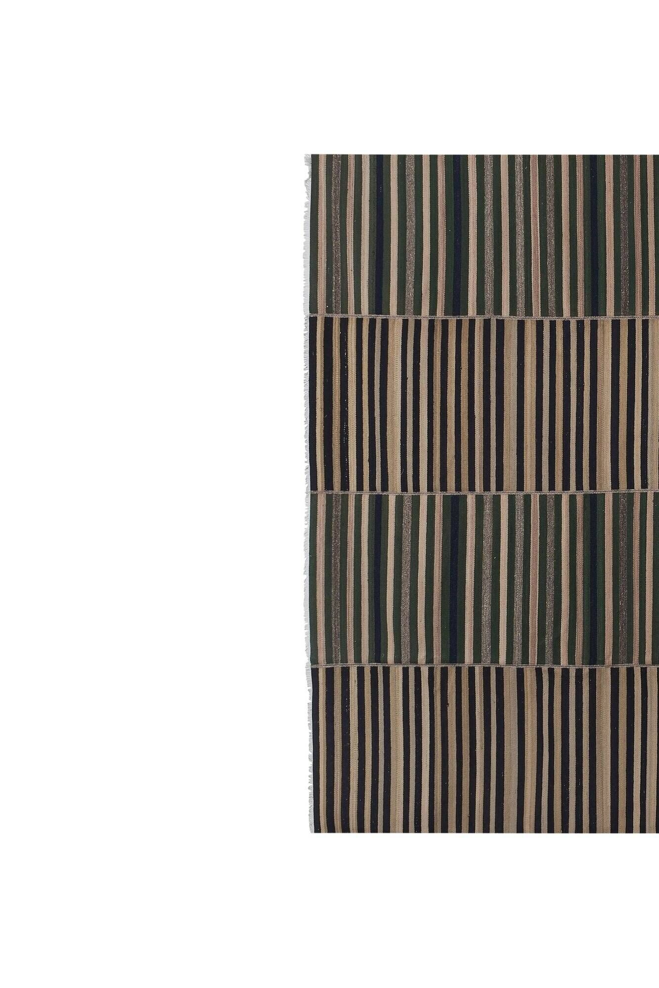 Vintage Turkish kilim handwoven 276x335 cm