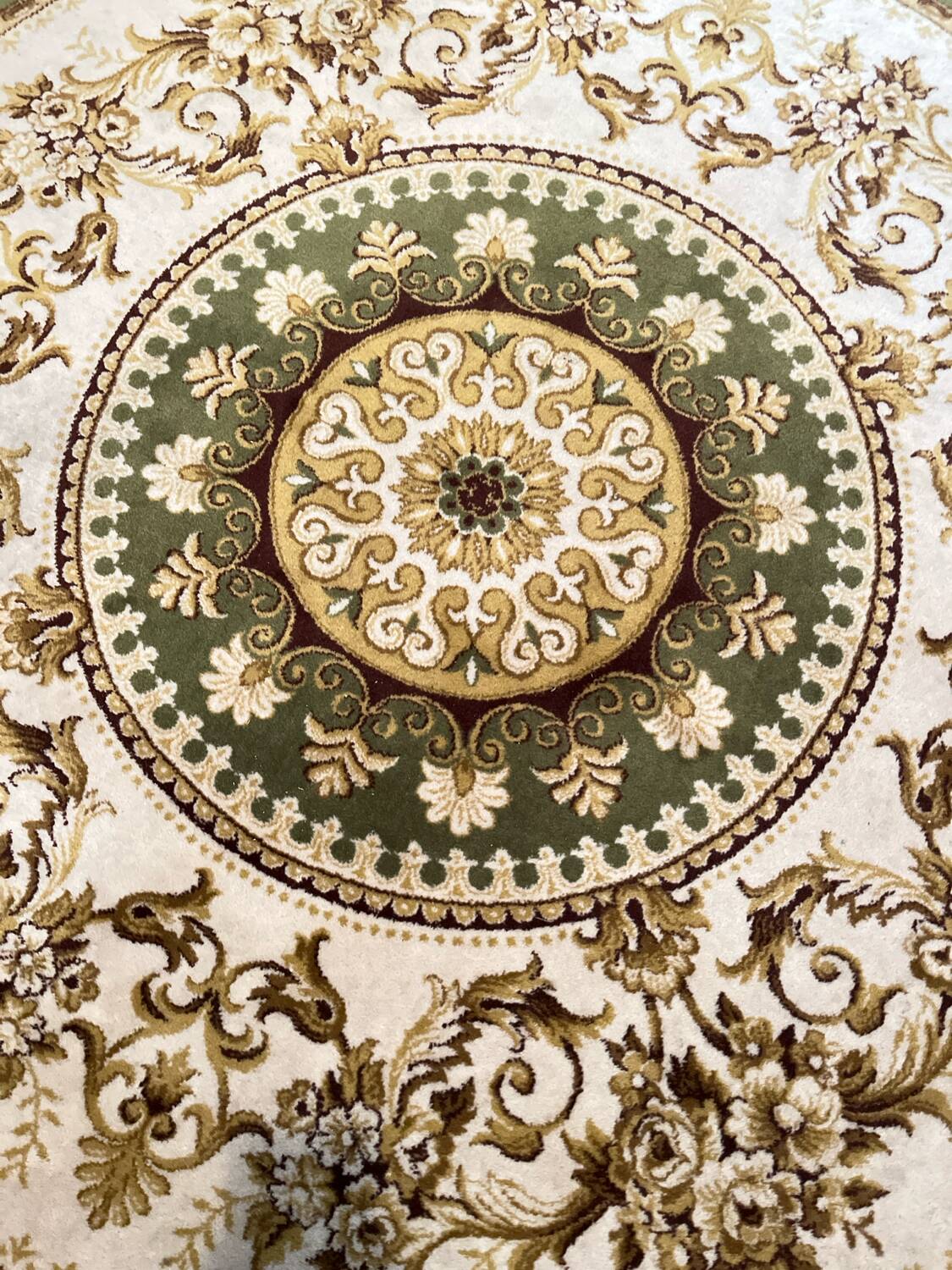 Vintage carpet in pure virgin wool from the 70s, Chambord by Eulan Bayer.
