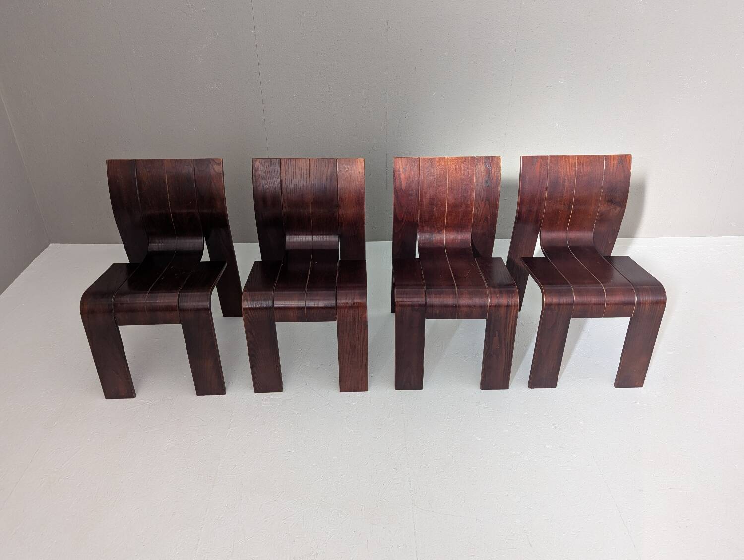 Ensemble de Salle à Manger « Strip » par Gijs Bakker pour Castelijn, années 1970