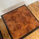 Duo de tables basses loupe d’orme vintage