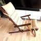 Authentic Børge Mogensen chaise longue (Model 50) with footrest – Danish M