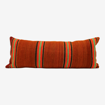 Turkish kilim cushion,35x90 cm
