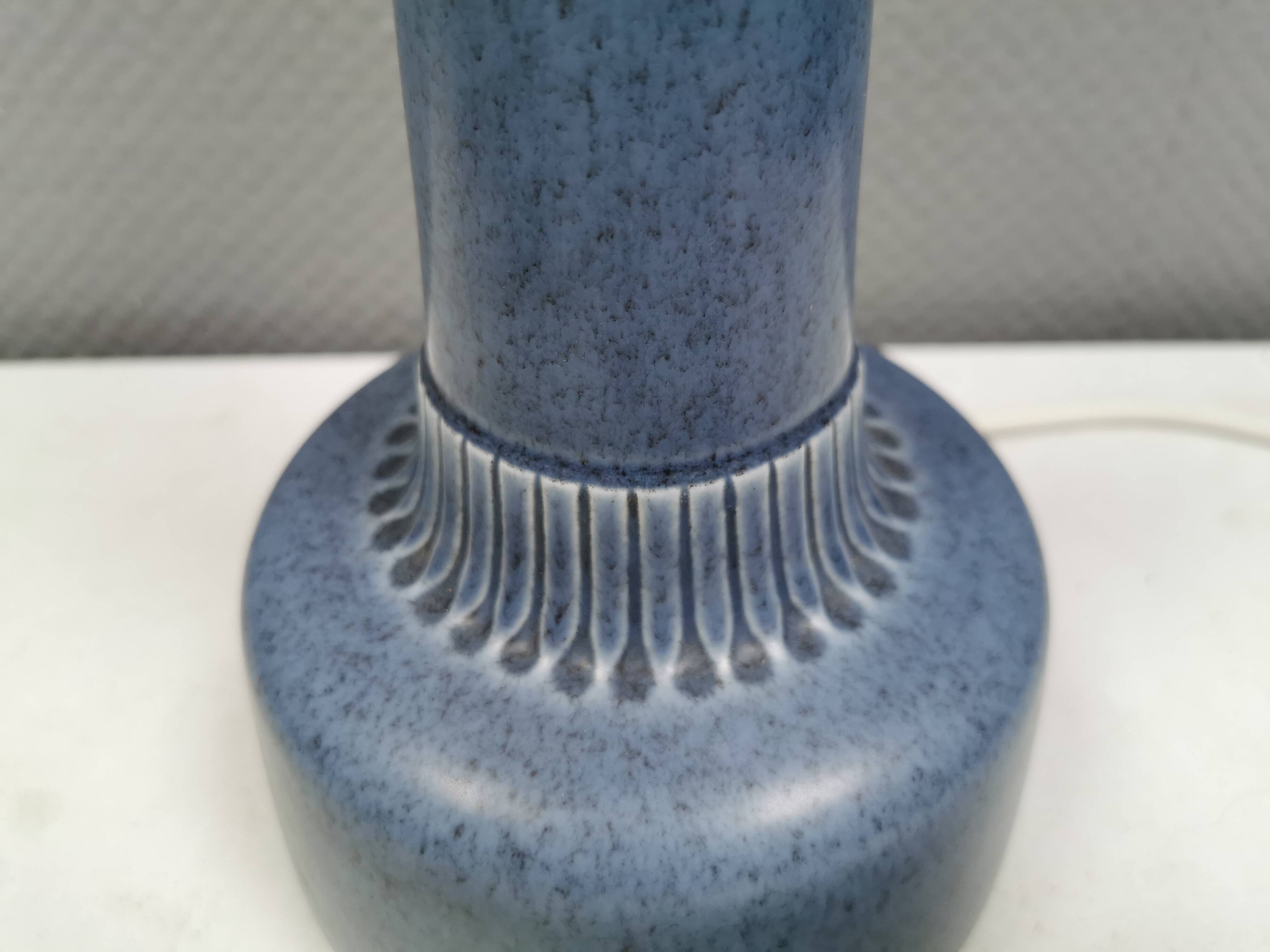 Ceramic table lamp, designed by Einar Johansen (EJ) Denmark 1970s