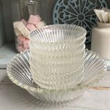 Art deco dessert set