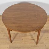 Mid-Century Teak Dining Table and Chairs Set by Hans Olsen for Frem Røjle,