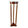 Athenian pedestal in mahogany and marble, Empire style, early 20th century.