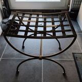 Tabouret en fer forgé