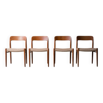 Niels O. Møller - Model 75 dining chairs
