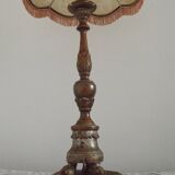 Antique 18th Century Church Altar Candlestick Converted to Table Lamp