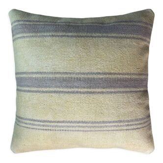 Housse de coussin kilim turc  40 x 40 cm