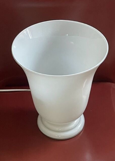 Lampe vasque opaline style art déco
