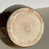 Provençal vase / Mustard yellow olive pot Proceram