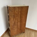 Rattan bookcase shelf
