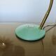 60s teal-coloured cocotte lamp