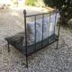 Lot de 2 fauteuils de jardin en fer