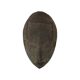 Masque en bois vintage Afrique Art Tribal Cérémonial Congo 38cm