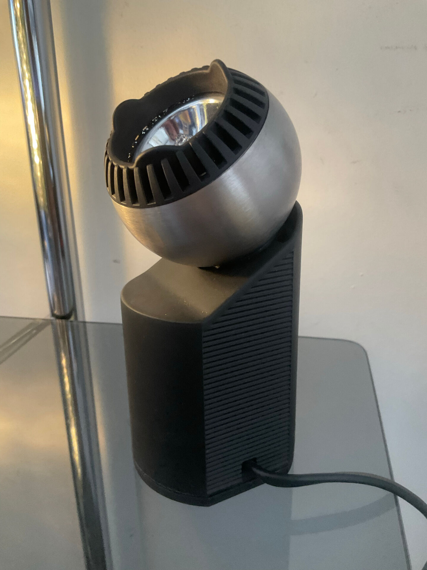 Mini spot lamp 41701 by Dieter Witte for Osram from the 1970s.