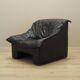 Leather armchair, Italian design, 1960s, production: Italy