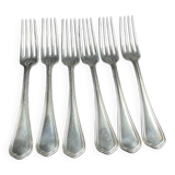 6 Christofle Spatours table forks