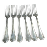 6 Fourchettes de table Christofle Spatours