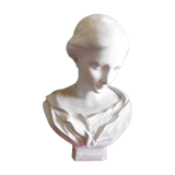Plaster bust "Muse of the Louvre"