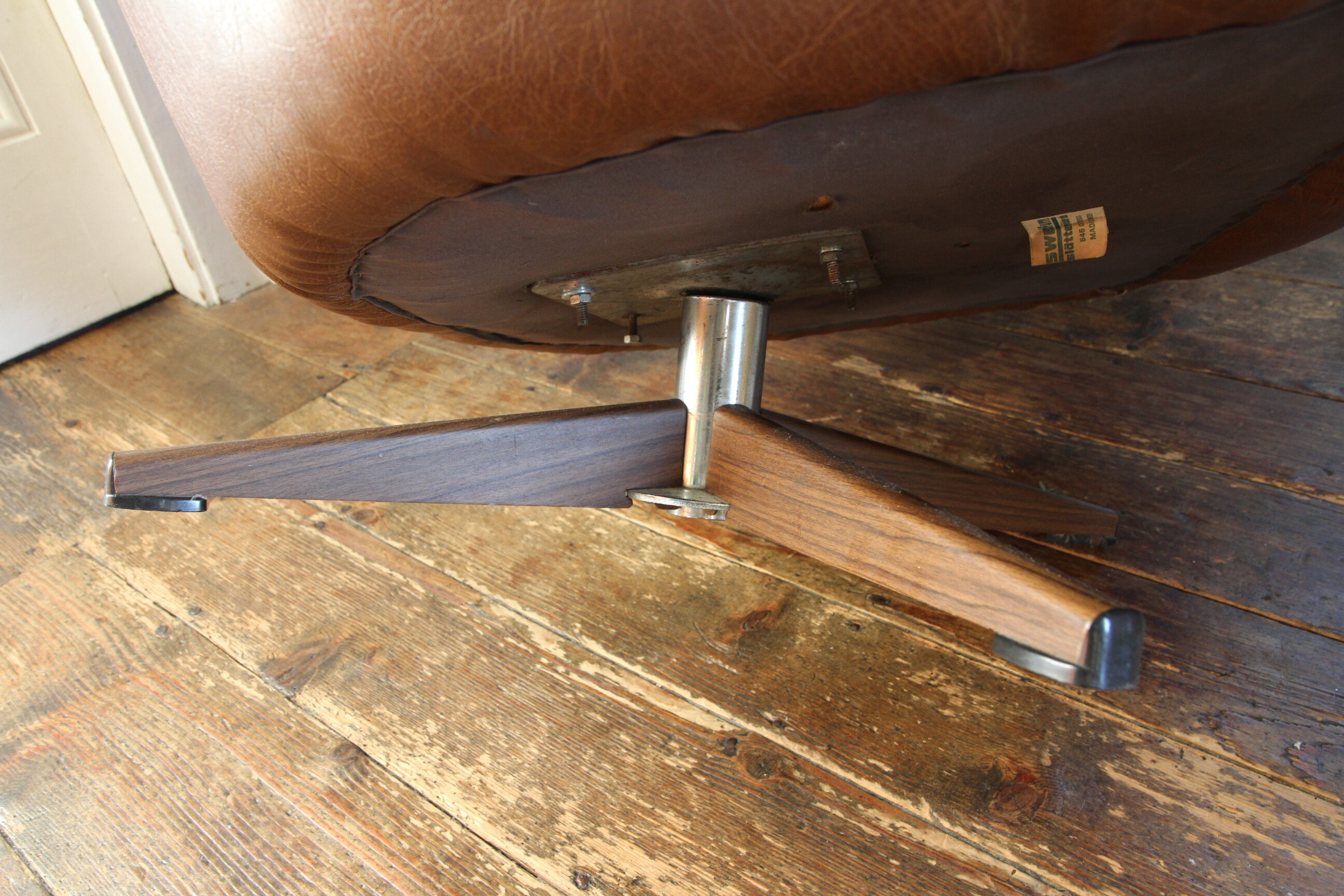 Swedfurn swivel chair from the 1960s